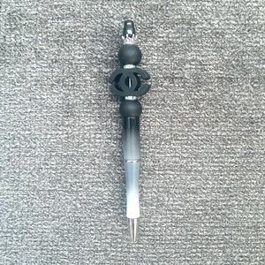 Black and white logo pen